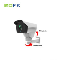 Câmera a menor a menor do CCTV da segurança da bala do IP PTZ da lente de zoom de 2.0MP 1080P 10X